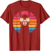 Llama Gift Llama Lover Accessories & Lama Stuff Funny Llama Design for Men Women Kids Llama Lover Gag Llama T-Shirt - Cranberry Red