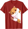 Hamster Children Girls Boys T-Shirt - Cranberry Red