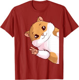 Hamster Children Girls Boys T-Shirt - Cranberry Red