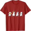 Cute Polar Bear Lovers First Day of School Costume Funny Polar Bear Back to School Teacher Student T-Shirt - Cranberry Red