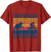 What Doesn't Kill You Makes You Stronger Except Bears T-Shirt - Cranberry Red