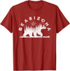Bearizona Wildlife Park Williams Arizona Bear Arizona Bear Bearizona AZ T-Shirt - Cranberry Red