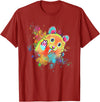 Funny Hamster T for Boys, Girls, Men, Women & Kids Hamster T-Shirt - Cranberry Red