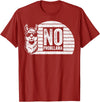 Teetro No Probllama Cool Llama Sunglasses Humor Animal T-Shirt - Cranberry Red