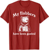 My Flabbers Bear, Bear Funny, Gasted Bear Flabbers My Flabbers Have Been Gasted, Funny Graphic, Bear Art Cute T-Shirt - Cranberry Red