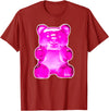 Urban Empyre Pink Gummy Bear Candy T-Shirt - Cranberry Red