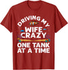 Best Fish Tank Gift For Aquarium Lovers Fishkeeper Funny Aquarium Designs Men Dad Husband Fish Tank Fishkeeping T-Shirt - Cranberry Red