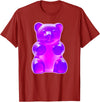 Urban Empyre Purple Gummy Bear T-Shirt - Cranberry Red