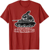 Cute Rabbit Lover Bunny Graphic Tank Top in Cranberry Red