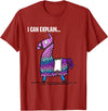 Funny gaming T-Shirts Loot Llama I Can Explain Gaming T-Shirt T-Shirt - Cranberry Red