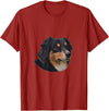 Grizzly/Doudy Dog T-Shirt - Cranberry Red