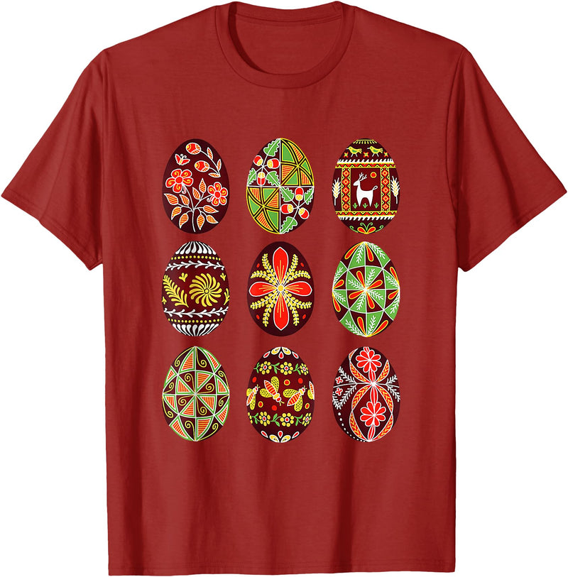 Unisex Black Cotton Polyester Small Classic Fit Round Neck T-Shirt in Cranberry Red