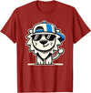 Nerrrdy Lion Hipster Men Women Kids Boys Girls Funny Lion T-Shirt - Cranberry Red