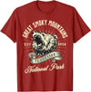 Great Smoky Mountains National Park Tennessee USA Great Smoky Mountains National Park Tennessee Bear Hike T-Shirt - Cranberry Red