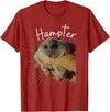 Cute and Funny Hampter Hamster Dunk Meme Pet Owners T-Shirt - Cranberry Red