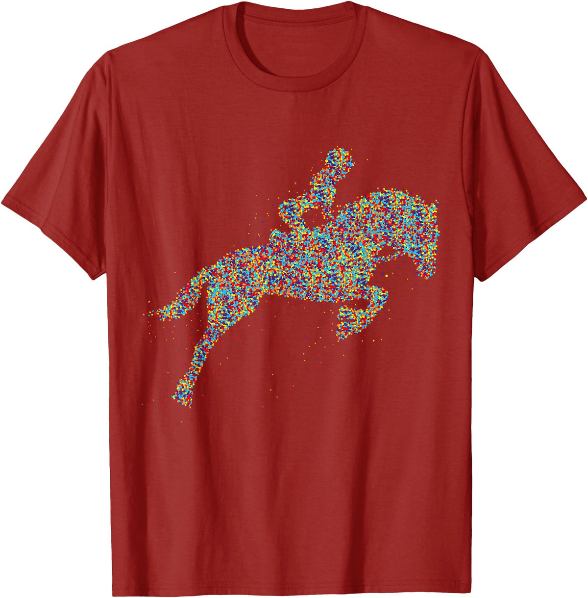 Cute Horse Owner Gifts Horses Girls Women Rider Horse T-Shirt - Cranberry Red
