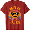 Halloween Pumpkin Patch Family Group Matching Pumpkin Mom Of The Patch Halloween Costume Family T-Shirt - Cranberry Red
