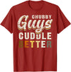Bear Community Bear Brotherhood Gay Men Gifts Chubby Guys Cuddle Better Funny Bear Pride T-Shirt - Cranberry Red