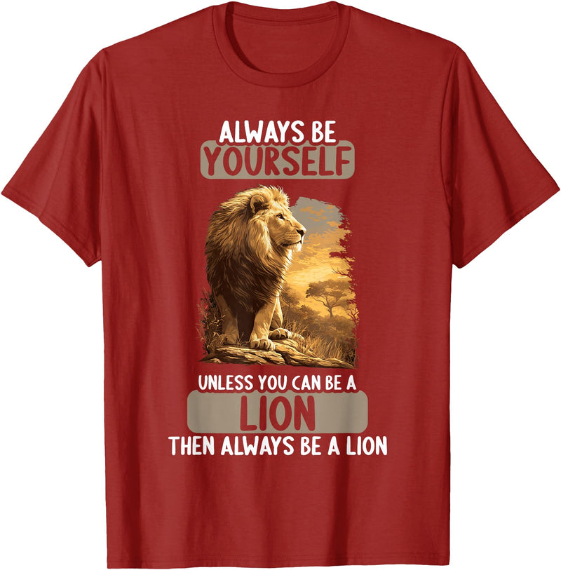 Lions Lion Lovers Shop Lions Lion T-Shirt - Cranberry Red