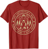 Funny Jokes And Cute Pun Designs You Can't Outrun A Bear T-Shirt - Cranberry Red