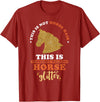 Tennessee Walking Horse Design This is not Horse Hair this is Tennessee Walking Horse T-Shirt - Cranberry Red