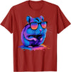 Cute Hamster Costume for Men Women Kid Hamster Lover Hamster T-Shirt - Cranberry Red