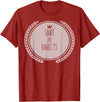 Save the RABBITS Animal RABBIT T-Shirt in Cranberry Red