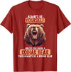 Kodiak Bears Kodiak Bear Lovers Shop Kodiak Bears Kodiak Bear T-Shirt - Cranberry Red