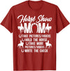 Horse Show Mom Mother's Day Horse Show Mom Definition Equestrian Mom Horse Show Mama T-Shirt - Cranberry Red