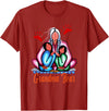 Grandma bear native american Tee Grandma bear native american T-Shirt - Cranberry Red