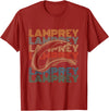 Lamprey and Sea Lamprey Design Sea Lamprey Fish Design for a Lamprey expert T-Shirt - Cranberry Red