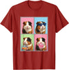guinea pigs guinea pig Shop Guinea Pigs Funny Guinea Pig T-Shirt - Cranberry Red