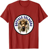 Mostly Art Stuff The Buffalo Soldiers of 1886 Dreamcatcher Art T-Shirt - Cranberry Red