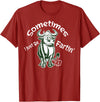 Funny Animal Quotes Co Sometimes I Just Be Fartin - Humorous Cow Fart Quote T-Shirt - Cranberry Red