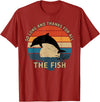 So Long And Thanks For All The Fish Vintage T-Shirt - Cranberry Red