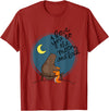 Little Squirrel Designs Cute I Love You To The Moon And Back Bear & Squirrel T Shirt T-Shirt - Cranberry Red