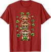 St Patricks Day Highland Cow Lucky Irish Shamrock Funny St Patrick's Day Highland Cow Lucky Shamrock Irish T-Shirt -