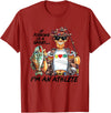 If Fishing Is A Sport I'm An Athlete Funny Tees If Fishing Is A Sport I'm An Athlete Funny Fishing Lovers T-Shirt - Cranberry Red