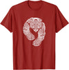 CELTIC KNOTWORK TRIBAL TATTOO BEAR TEES CELTIC KNOTWORK TRIBAL TATTOO BEAR T-SHIRT T-Shirt - Cranberry Red