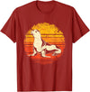 Ocean Animals Sea Lion Lover Seal Gift Retro Sea Lion T-Shirt - Cranberry Red