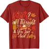 Halloween Pilates I Thought Pie And Lattes Funny Pilates I Thought You Said Pie And Lattes T-Shirt - Cranberry Red
