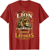 The Lion Concerns Himself Collection The Lion Does in Fact Concern Himself with Latinas Meme T-Shirt - Cranberry Red