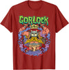 Monsters and Martians Gorlock the Destroyer Viking Warrior Barbarian Funny Meme T-Shirt - Cranberry Red