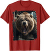 Noah&Friends Vintage Bear T-Shirt - Cranberry Red