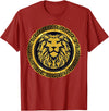 Open Mind GOLDEN LION KING T-Shirt - Cranberry Red