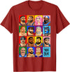 Bobo Bear Happy Pride T-Shirt - Cranberry Red