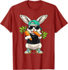 Funny Easter Bunny with Carrot Rabbit Easter Boys Kids Men T-Shirt in Cranberry Red