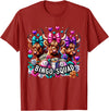 Highland Cow Bingo Player Gambler Lottery Player Highland Cow Bingo Squad Player Gambler Lottery Game Lovers T-Shirt -
