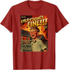 Last Gasp Graphics Everything's Fine 1950s Horror Comic Cover T-Shirt - Cranberry Red