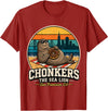 Chonkers The Sea Lion San Francisco Funny Seal Tee Chonkers The Sea Lion San Francisco Funny Seal T-Shirt - Cranberry Red
